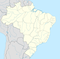 Nacionalni park Emas na mapi Brazila
