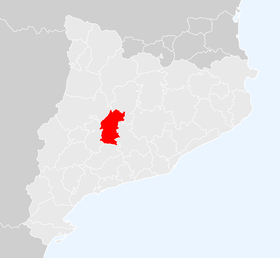 Localisation de Segarra
