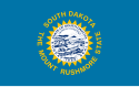 Flamuri i Dakota e Jugut South Dakota