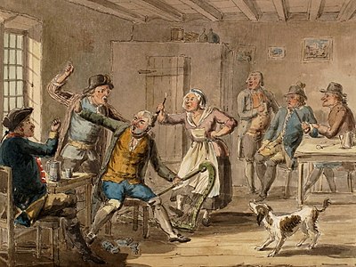 Ep. 45: Mollberg is beaten, his harp broken in the Rostock tavern [sv]