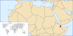 Location of ਜਿਬੂਤੀ