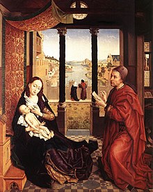 Der heilige Lukas malt die Gottesmutter