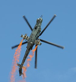 Helicóptero de ataque e transporte Mil Mi-24/Mi-35 das Forças Armadas da República Tcheca. (definição 2 500 × 2 700)
