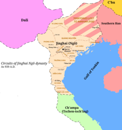 Bản đồ các quận huyện thời Ngô