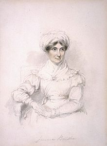Painting of Joanna Baillie by Mary Ann Knight