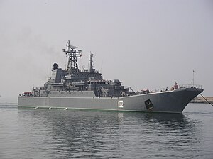 Landstigningsfartyget Kaliningrad i Cartagena.