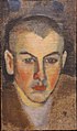 zelfportret door Karl Pärsimägi overleden op 27 juli 1942