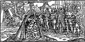 Boudica en Holinshed’s Chronicles (1577)