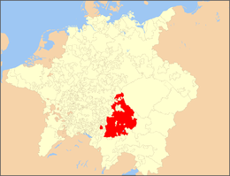 Elettorato di Baviera - Localizzazione