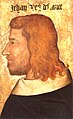 『ジャン2世善良公の肖像』、作者未詳（1350年 - 1360年ごろ）