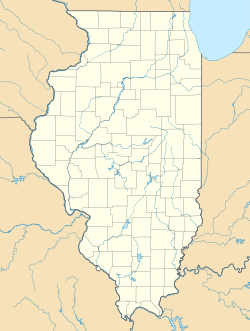 Soldier Field trên bản đồ Illinois