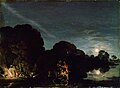 Adam Elsheimeri tuntuim teos "Põgenemine Egiptusse" (u 1609) avatakse olevat esimene realistlik öötaeva kujutamine renessansskunstis