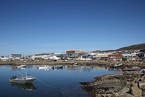 Hafengebiet von Iqaluit
