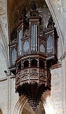 Pipe organ of Notre-Dame-des-Marais church - La Ferté-Bernard  