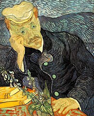 Portrait of Dr. Gachet, Vincent van Gogh, 1890