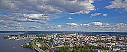 Tampere Näsinneula päält kaiaq