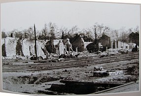 Руйнування в районі станції (1943)