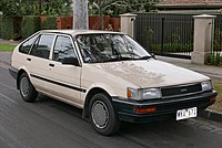 1987 Toyota Corolla (AE82) CS Seca liftback (Australia)