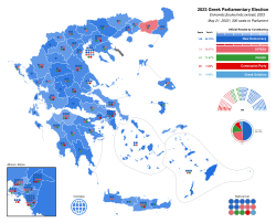 Eleições legislativas na Grécia em maio de 2023