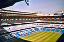 Innenansicht des Santiago-Bernabéu-Stadions