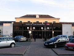 La gare de Châteauroux en 2009.