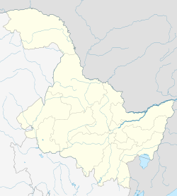 Хайлунь. Карта розташування: Хейлунцзян