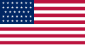 Застава САД са 34 звездице (1861—1863)