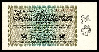 GER-116-Reichsbanknote-10 Billion Mark (1923)
