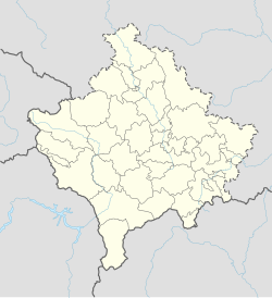 Hajvalia na mapi Kosovo