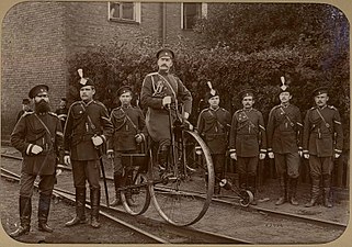 Gendarmes russos, no final do século XIX.