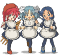 Wikipe-tan with Commons and Quote sisters