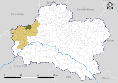 Sougy dans le canton de Meung-sur-Loire en 2020.