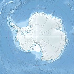 Access Slope på kartet over Antarktis