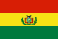 Military flag of Bolivia