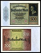 GER-73-Reichsbanknote-500 Mark (1922)