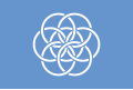 Variante de la Bandera Internacional del Planeta Tierra de Oskar Pernefeldt