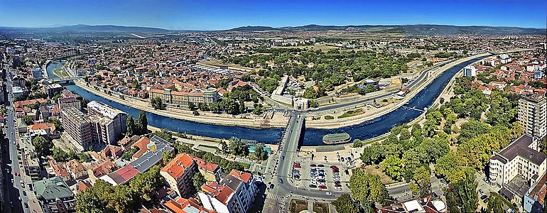 Панорама града Ниша, Србија