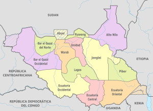 Organización territorial de Sudán del Sur