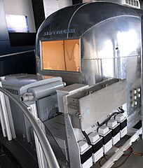 Apollo mobile quarantine facility rear generator and transformers