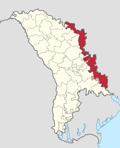 Transnistria - Mappa