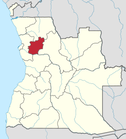 Cuanza Nord – Localizzazione