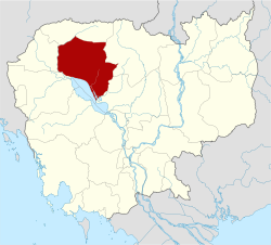 نقشه استان سیه‌م رئاپ کامبوج