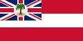 Bandera de la Federación de las Islas Cook, usada entre 1893 y 1901