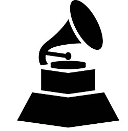 Grammy-palkinnon siluetti