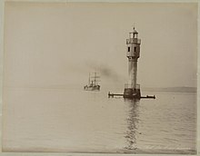Vuurtoren bij de Bittermeren, 1885