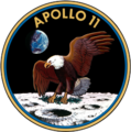 アポロ11号のミッションバッジ
