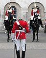 The ceremony of Changing the Guard in Whitehall, London - 2005