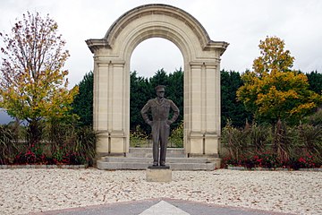 Mémorial en hommage au général Dwight D. Eisenhower.