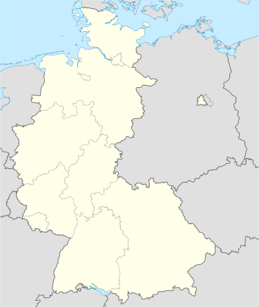 Чемпіонат ФРН з футболу 1978—1979: Бундесліга. Карта розташування: Західна Німеччина
