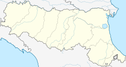 Rio Saliceto is located in Emilia-Romaña